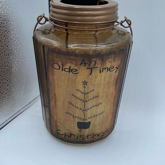 Artisan craft fair “An Olde Timey Christmas “ candle holder. - Picture 1 of 12